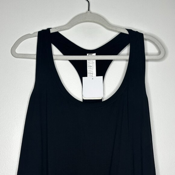 Fabletics Feather Tech Racerback Tank Top Black 2X NWT - Picture 2 of 9